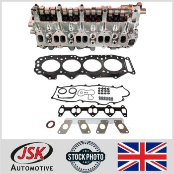 Complete Cylinder Head + Bolts with Top Gasket for Ford Ranger Mazda Bongo 2.5L 
