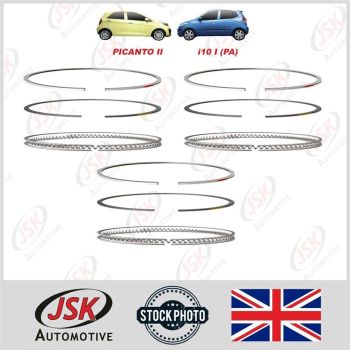 G3LA Piston Ring Set STD For Hyundai i10 I (PA) Santa Kia Picanto 1.0 