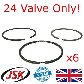 Piston Ring Set 18pc STD for Cummins 5.9L 24-Valve 6BT ISBe 102mm Bore