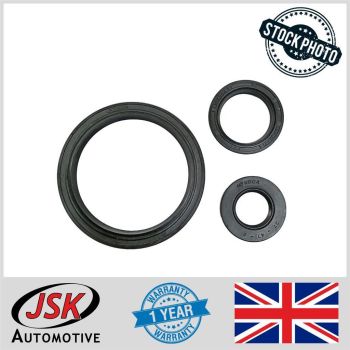 Main Rear & Front Shaft Seal Set for Ford Fiesta 206 207 307 C1 C2 C3 1.4TDCi