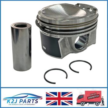 H5F 402 404 408 410 1 Cyl Piston with Rings Fitted for Dacia 1.2 TCe 2018+
