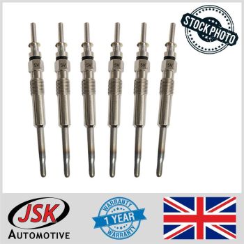 6X Heater Glow Plugs for BMW 1 5 Series X6 E87 E46 E90 M10 GLP070 - Dual Core