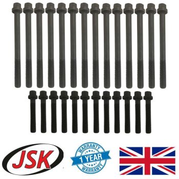 Cylinder Head Bolt Set 26pc for Cummins 8.3 6C 6CT 6CTA JCB Case IH Massey ERF