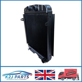 Radiator Assembly For Fordson Super Major Tractor Cooling Rad with Drain Tap