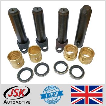 Steering Pins And Bushes Kit To Suit JCB Backhoe Loaders 3CX 4CX 515 520 525