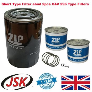 Oil & Fuel Filter Kit for Ford Tractors 3000 3600 3610 4000 4600 5000 6000 ..