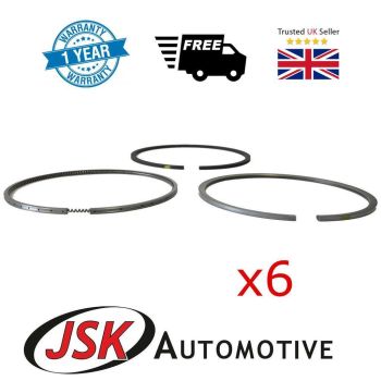 Piston Rings 108mm 18pc 6 Cylinder To Suit D0826 D0836 TGM TGL L2000 CLA