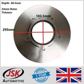 Front Brake Disk / Rotor To Suit TATA Xenon 2.2L And 3.0L 4X4 Genuine 