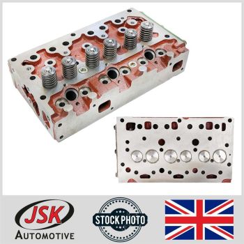 Complete Cylinder Head Assembly 3-Cyl JCB 2CX 406 for Perkins D3.152