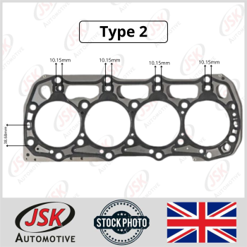 Type 2 Cylinder Head Gasket For Perkins 400 Series 404C-22  Engines