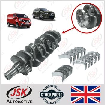 R9M Crankshaft with Bearings STD for 1.6 Diesel X-Trail NV300 Kombi Van 2013-  