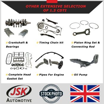 Oil Pump+Gasket+Front Seal for Vauxhall Astra Agila Corsa Combo Meriva 1.3 CDTI