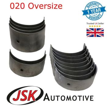 020 0.5 Oversize Main Crankshaft Bearings 14pc for British Leyland 600 680 TL11 