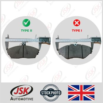 Disc Pad Kit for Mahindra Scorpio Goa 2.5 CDRe Engines