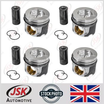 204DTA 0.5mm Piston with Fitted Rings 4pc For Jaguar 2.0 F-Pace E-Pace XE XF