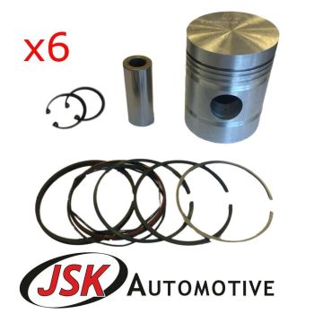 88.92mm Pistons Pins Rings for Fordson Major E27N for Perkins P6 Engine