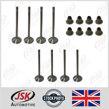Intake and Exhaust Valve Kit with Seals for Ford 1.4 TDCi 1.4 HDi