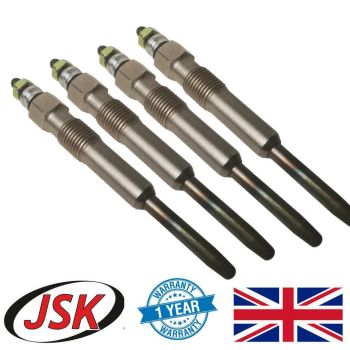 Genuine Bosch Heater Glow Plug Set 4pc for Peugeot Citroën 11V M10 x 1mm 89mm