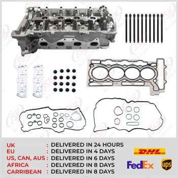 5FD Cylinder Head with Bolts & Head Gasket Kit for 1.6 Petrol Citroen Peugeot