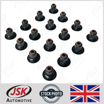 Valve Stem Seals 16pc Set for Citroen 1.6 VTi THP Berlingo C3 II Picasso C4 C5 