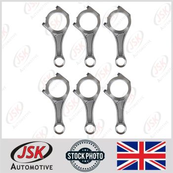V9X Connecting Rod 6pc Set For Nissan Navara NP300 Pathfinder MK3 3.0 2010-2014