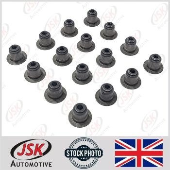 Valve Stem Oil Seals 16pc for Ford 2.0 2.2 3.4 3.2 Transit Ranger Mondeo 