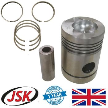 6pc Piston Set STD with Rings & Pins for Leyland 600 / O.600 Engines 4.8" Bore