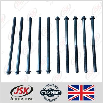 OM651 Cylinder Head Bolts X10 For Mercedes A/B/C/E Class Dodge Caliber 2.2 Cdi