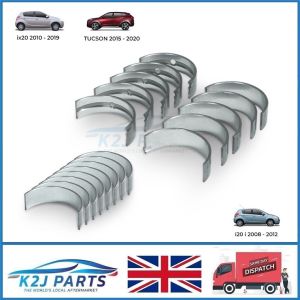 G4FA G4FG G4FC G4FD Main & Con Rod Bearings Set for 1.4 1.6 Tucson i20 i30 ix20