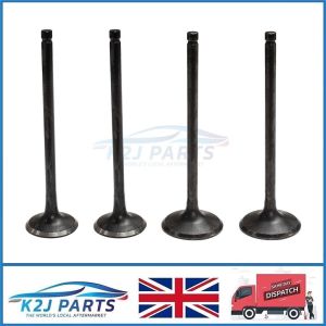 4pc Intake & Exhaust Valves for 1.8 Mazda 3 5 MX5 Volvo C30 S40 V50 2002-2014