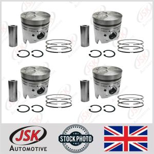 Type 1 4TNE98 4D98E 4 Cyl Pistons with Rings STD for Yanmar Komatsu Engines