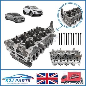 D4FD Cylinder Head with 10pc Head Bolts for 1.7 CRDi Kia Sportage Carens Optima