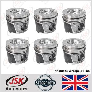 V9X 6 Cyl Piston with Rings Fitted for Nissan 3.0 Navarra NP300 Pathfinder EX30d