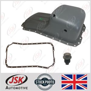 Oil Sump Pan with Gasket & Plug for Cummins 3.9 4B 4BT 4BTA for DAF LF45 LF55 