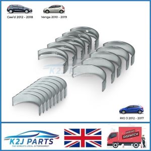 G4FA G4FG G4FC G4FD Main & Con Rod Bearings Set for 1.4 1.6 Cee'd Rio 3 Venga  
