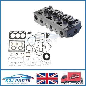 For Perkins 403C-11 Complete Cylinder Head and Full Gasket Set Fits JCB 80148015