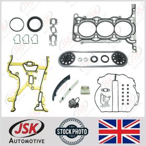 A10 XEP Timing Chain Kit with Head Gasket Set for Corsa 1.0 2010 - 2014 Petrol 
