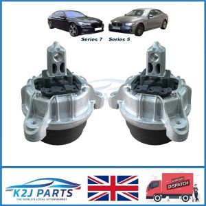 LH & RH Engine Mounts 2Pcs fits BMW 535i 530i 640i 730i 740i 3.0L 2012-2018