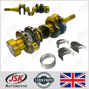 Crankshaft with Main & Conrod Bearings Kit for Kubota D722 K-008 K008-3 GF1800