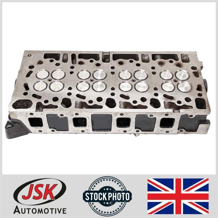 Cylinder Head Assembly w Valves & Springs for JCB 444